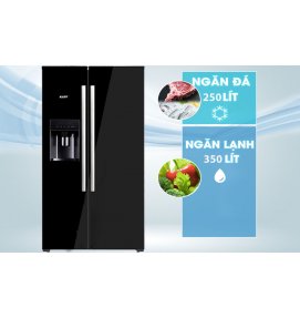 TỦ LẠNH SIDE BY SIDE KAFF KF-BCD600GLASS
