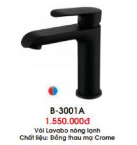 Vòi lavabo nóng lạnh B-3001A